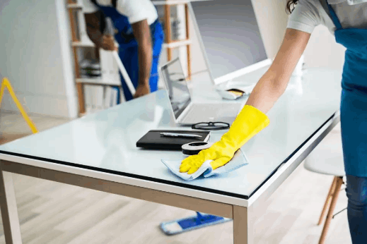 Professional team delivering cheap cleaning services with quality results in Kitchener for businesses.