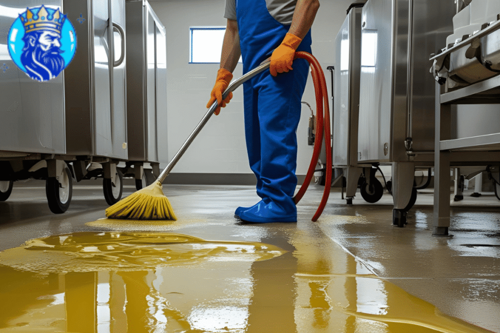 Grease and Oil With Safe Degreasers