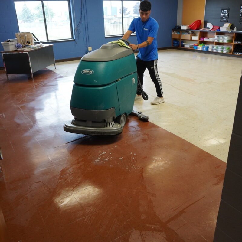 Commercial floor cleaning in Kitchener, Waterloo, Cambridge & Guelph