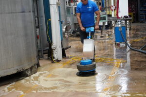 Commercial floor cleaning in Kitchener, Waterloo, Cambridge and Guelph