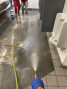 Concrete cleaning services in Kitchener, Waterloo, Cambridge & Guelph by Kings Cleaners.