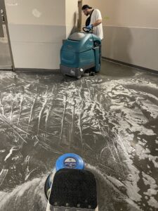 Concrete cleaning services in Kitchener, Waterloo, Cambridge & Guelph by Kings Cleaners.