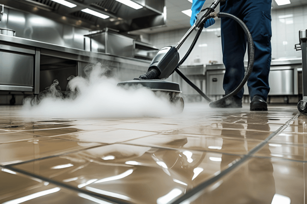 Steam Cleaning for Sanitation
